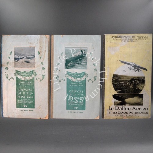 Lot programmes canots - de, 3
