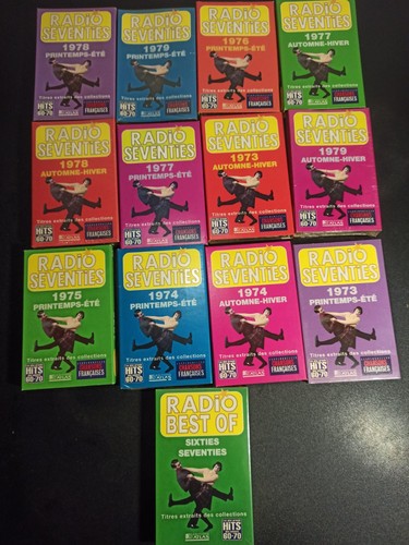 Collection cassette audio k7 - cassette,