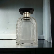 Flacon Whisky en Cristal cerclé Argent Tête De Minerve