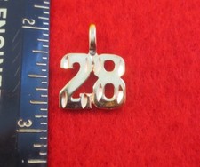 14KT Or EP Numéro 28 " Coupe