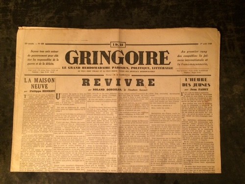 Collaboration gringoire - , collaboration/gringoire