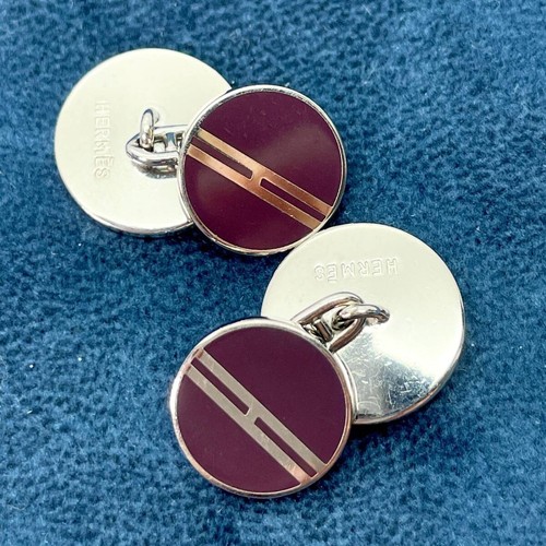 Boutons manchette ronds - de,