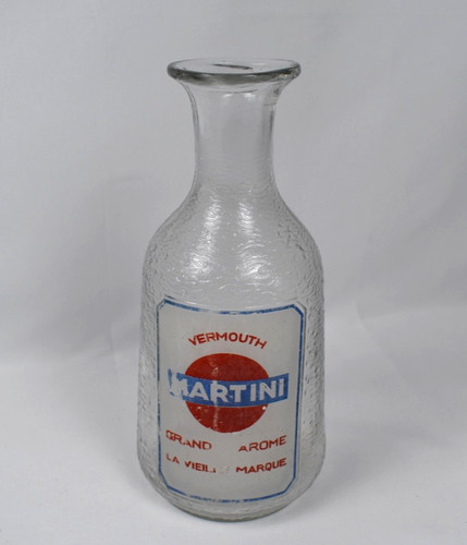 Ancienne carafe publicitaire - ancienne,