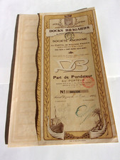 Ste ALIMENTATION GENERALE  " DOCKS BRAGARDS."  SAINT-DIZIER. ( BLASON.)