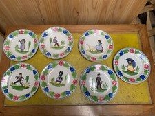 Assiettes plates à dessert en