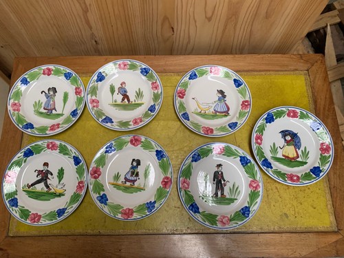 Assiettes plates dessert - plates, à