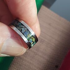 Bague Opale Boulder Acier