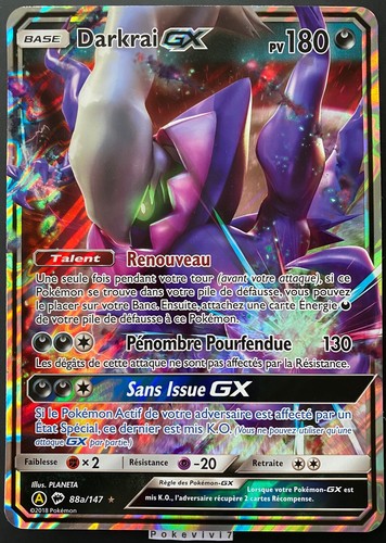 Carte pokemon darkrai 88a 147 - carte,