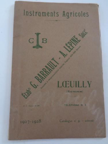 Catalogue agricole concasseurs - agricole,