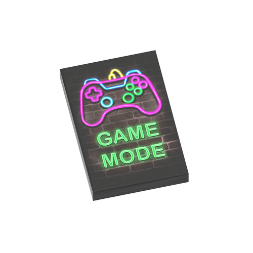 Game mode neon gaming - game,