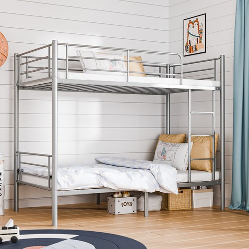 Metal bunk beds frame over - bunk,