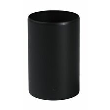 Conduit pellet émaillé noir - mâle-mâle - diamètre 80 mm TEN