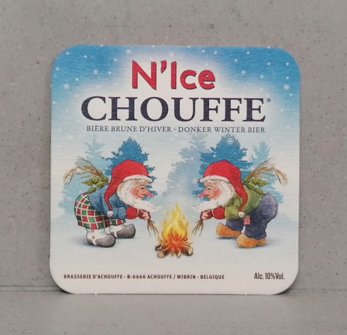 Sous bock bière - n'ice, chouffe