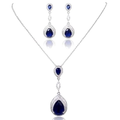 Parure bijou femme 3pc argent - femme,