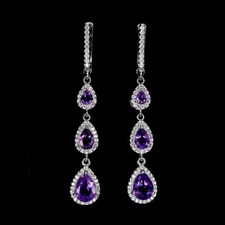 Boucles d'oreilles argent 925