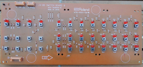 Roland jv80 switch board - jv80, 80