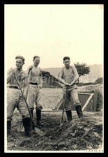 Photo, salle Moulins, ouvriers sur le chantier d'entrepôt, 5026-1070