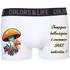 Caleçon boxer homme humour -