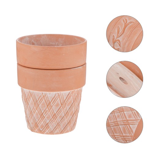 Pcs pot fleur terre cuite - pcs,