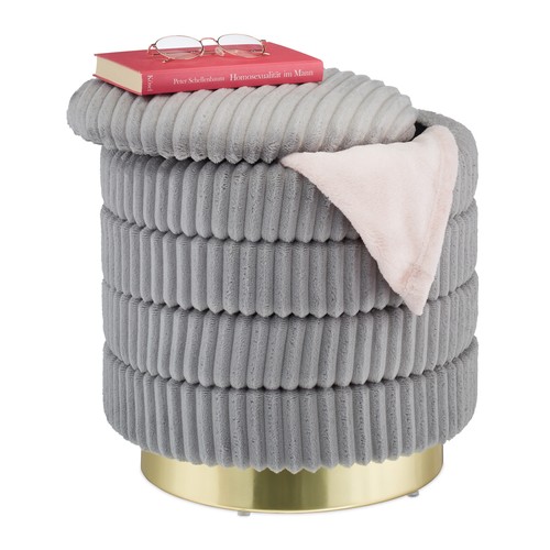Pouf coiffeuse tabouret - , rond
