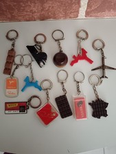 lot de  12 porte clé "thème chocolat "