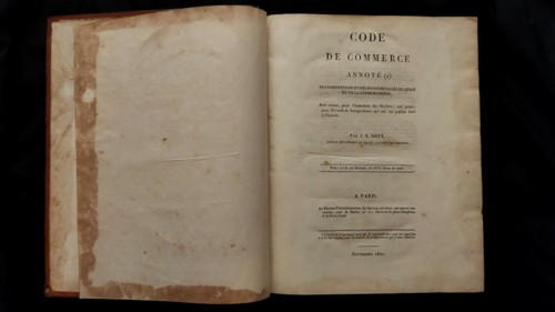 Code commerce annoté par - code, de