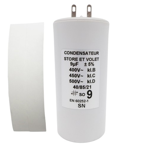 Condensateur 9µf pour - (9, uf)