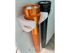 Support Mural Support pour Deux MagLite Cellule D Lampes Torche Noir