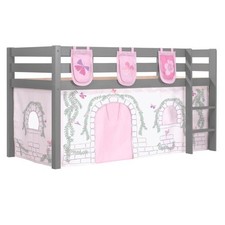 Pack - Lit Enfant, Tente & 3 Pochettes "Pino Birdy" Gris