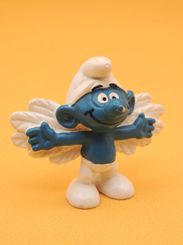 Figurine schtroumpfs ange - -,