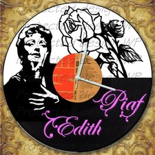 EDITH PIAF- Vinyle DECO PASSION-Découpe Laser sur LP