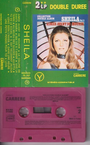 Sheila rare cassette audio - rare, k7