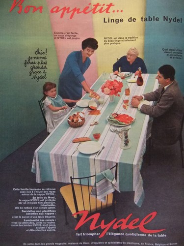 Publicité 1958 nydel - nydel, de