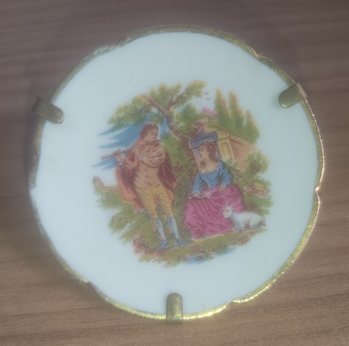 Assiette miniature porcelaine - assiette,