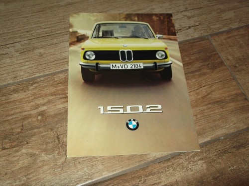 Catalogue brochure bmw 1502 - bmw,
