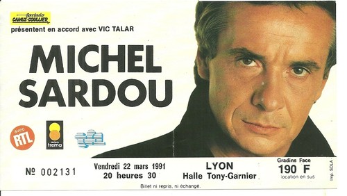 Rare ticket billet de - ticket,
