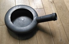 bassin de lit urinal en étain