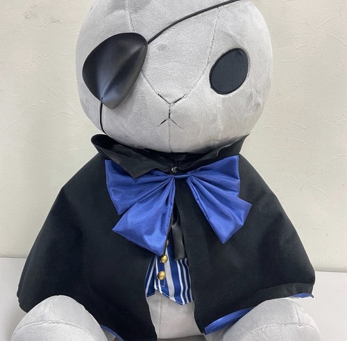 Peluche lapin amer majordome
