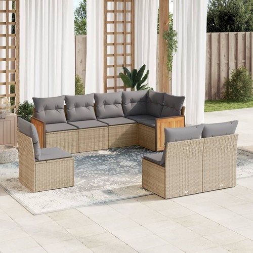 Salon jardin avec coussins - de,