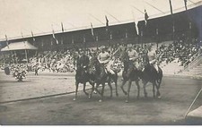 Jeux Olympiques - STOCKHOLM 1912 - The Swedish team, winner of the prize jumpi
