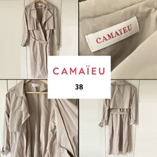 Trench beige ceinturé CAMAIEU