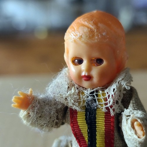 Mini poupée ancienne - 🧸, –