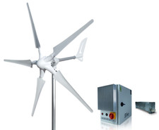 Turbine Éolienne I-2000 Générateur Éolien + Régulateur de Charge - Pour Batteri