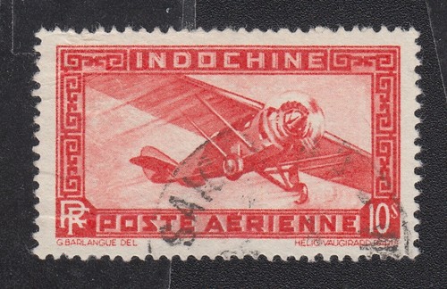 Timbre indochine 1933 - rf,