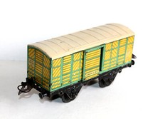HORNBY O 1/48 WAGON COUVERT A LAIT FOURGON AVEC PORTE COULISSANTE, EST H3W 39101