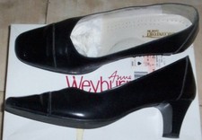 Chaussures escarpins Pédiconfort cuir bout verni femme noires taille pointure 40