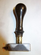 ANCIEN SUPPORT COMPOSTEUR POUR RELIURE ?? TAMPON OUTIL METIER