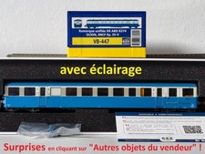 PROMO REE MODELES VB-447 Remorque Autorail Decauville XRABD8274 SNCF HO #60s