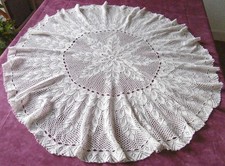 Nappe vintage réalisée en