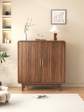 Multipurpose walnut buffet - multipurpose,